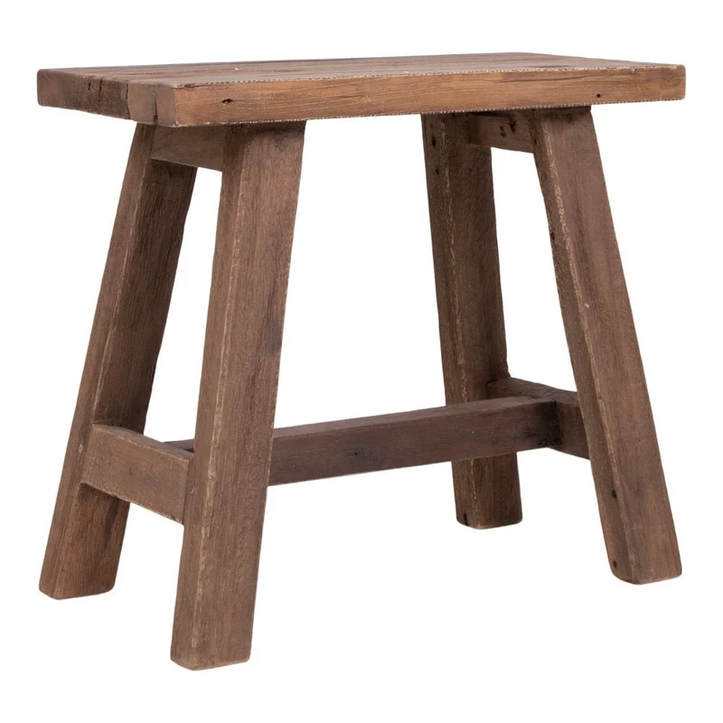 Teak Bench - Natural Wood Accent