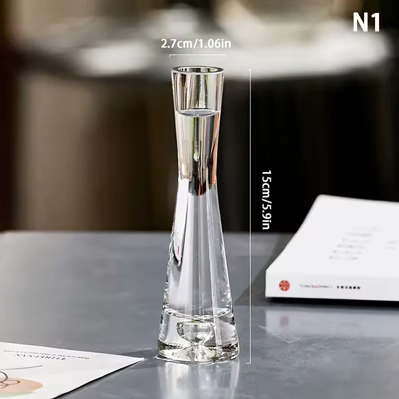 Elegant Modern Glass Vase | Luxury Decor