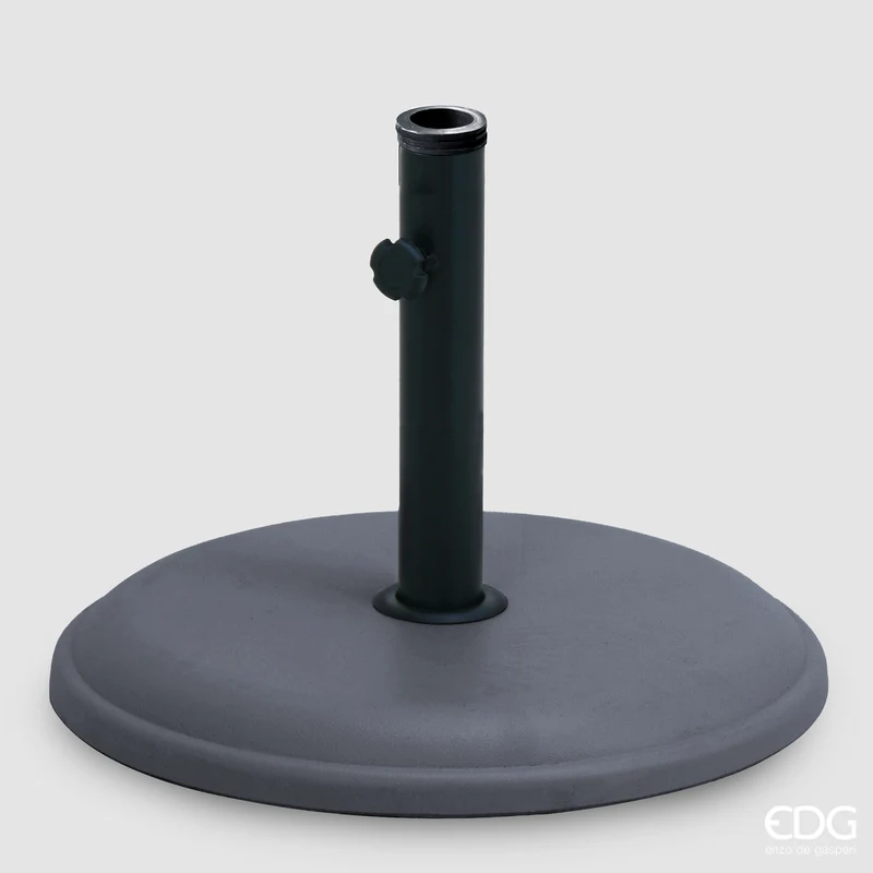 EDG Enzo de Gasperi Base Per Ombrellone da esterno D45 cm Grigio Antracite 17 KG