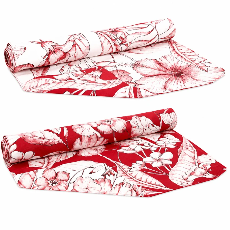 Andrea Fontebasso Runner Colibri 40x140 cm in Cotone