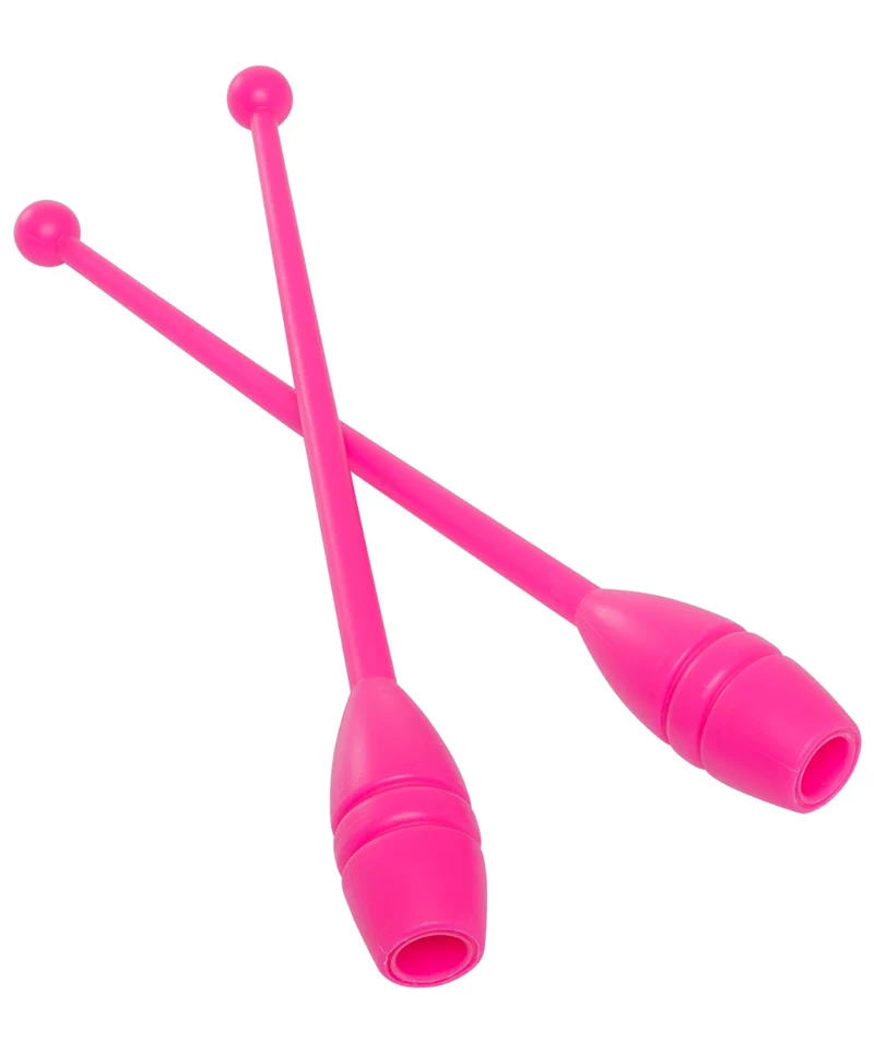 2 CLAVETTE GINNASTICA RITMICA 36CM NON AD INCASTRO