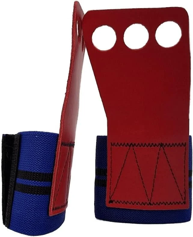 Paracalli a 3 Fori Guanti Hand Grips per Sollevamento Pesi