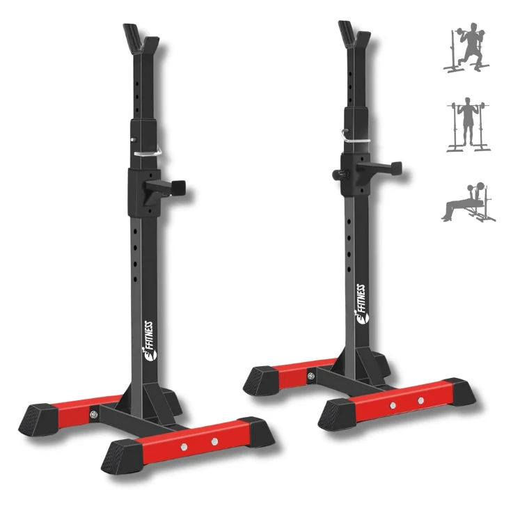 Coppia rastrelliere squat rack porta bilanciere