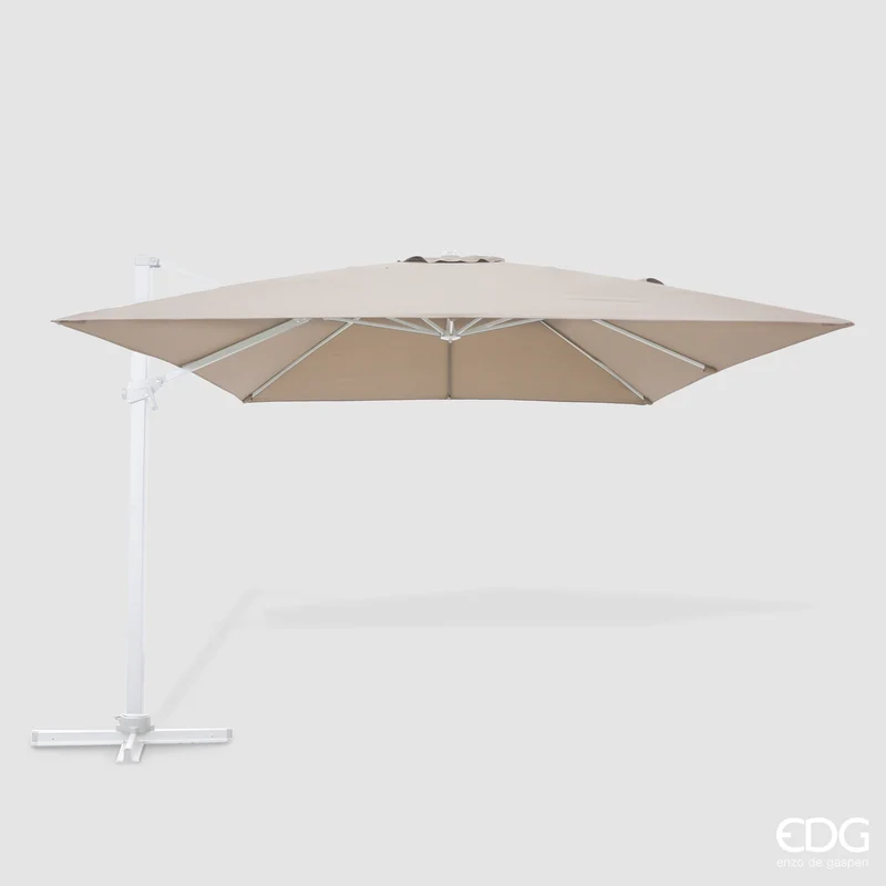EDG Enzo de Gasperi Ombrellone da esterno Quadrato 300 cm