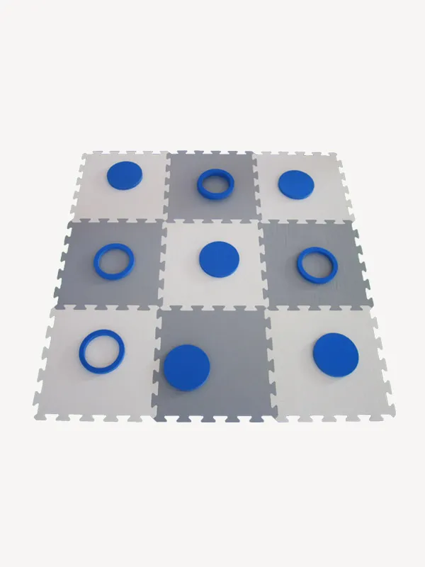 Gioco Percorso Trio/Tris su Tappeti Polymat Light (in EVA) Tatami bambino Asilo Nido spessore 10 mm