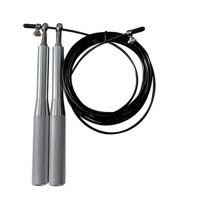 Toorx Corda da salto veloce professionale in acciaio con manopole in alluminio AHF-258