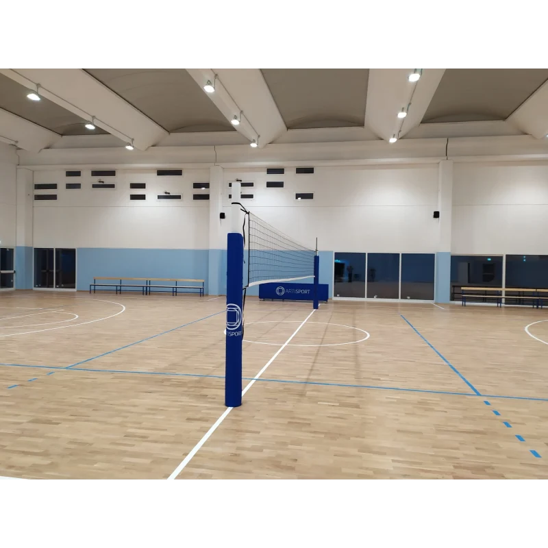 Coppia Protezioni per impianti Pallavolo-Volley Art. V 730/NR coppia chiusura Velcro