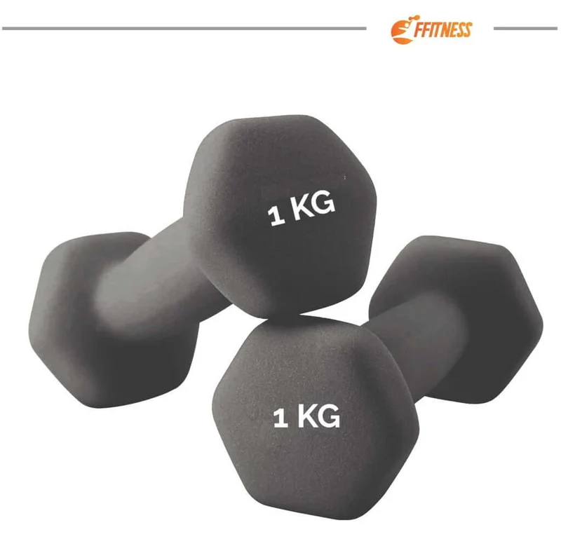 Manubri Palestra in Neoprene da 1-2-3 kg