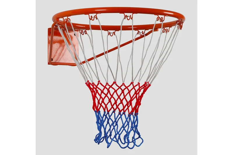 Coppia Reti Basket in Polipropilene H.T. 3,5mm Art. B030T tricolore