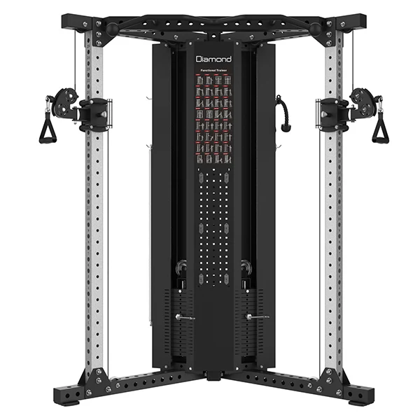 Dual Pulley Cable Cross Rack Rigs - Weight Stack 100 kg x 2 Cod. CCR-R
