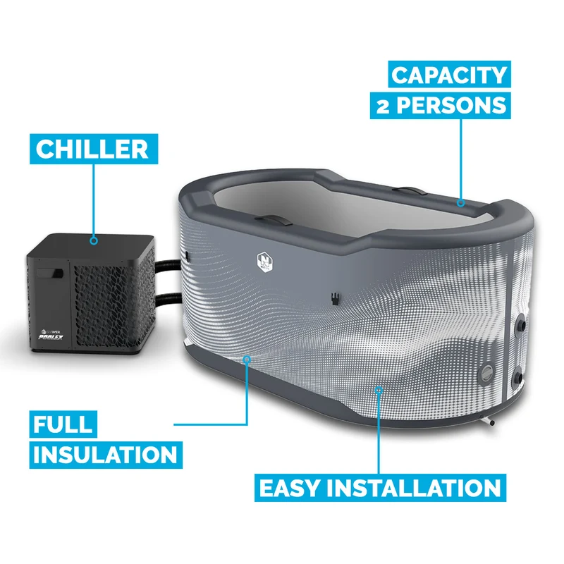 NetSpa Järvi Kit refrigerante per vasca di ghiaccio incluso 3-40°C CHILLER / KIT DI RAFFREDDAMENTO INCLUSO