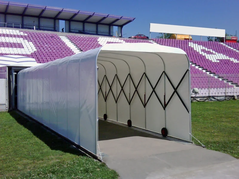 TUNNEL ESTENSIBILE Art. F737 larghezza 2mt,2,4 m lunghezza m 25