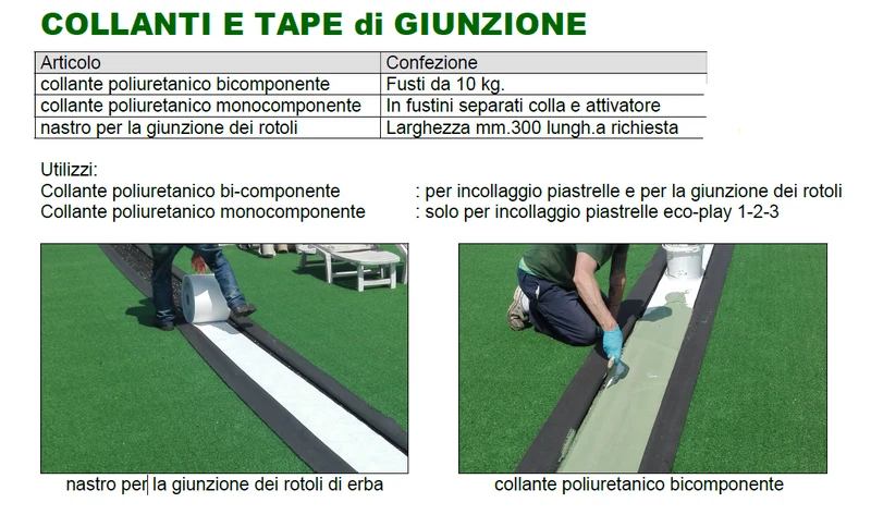 COLLANTI E TAPE di GIUNZIONE ACCESSORI PER LA POSA di PIASTRELLE e ROTOLI , COLLANTE