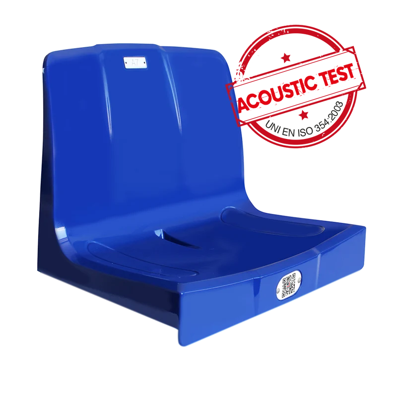 M2020 – Seduta monoblocco per impianti sportivi (anche Versione Ignifuga)