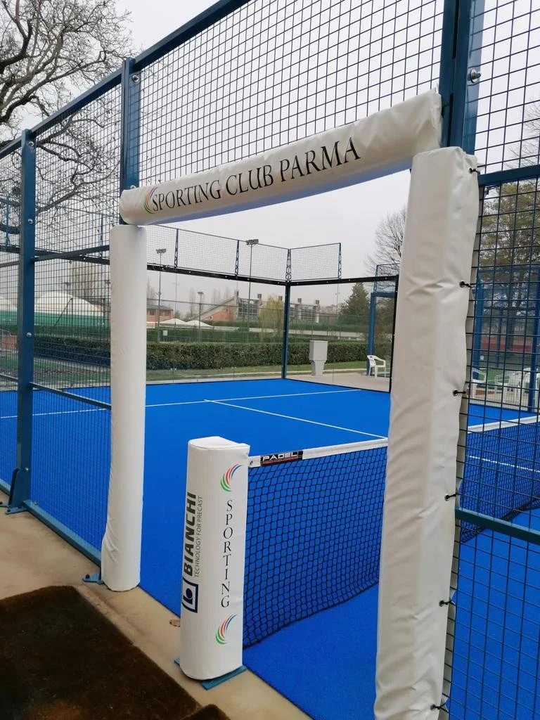 Protezioni campi Padel Antinfortunistiche set completo per un campo