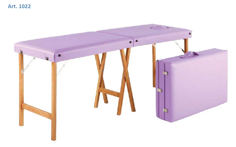 Lettino portatile ad altezza fissa Art. 1022 e 1023 (Con poggiatesta)