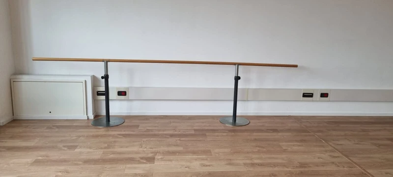 Sbarra Danza Completa A Terra Regolabile Con Base Maggiorata Vivisport Metri 4 Art 1578 + 1595