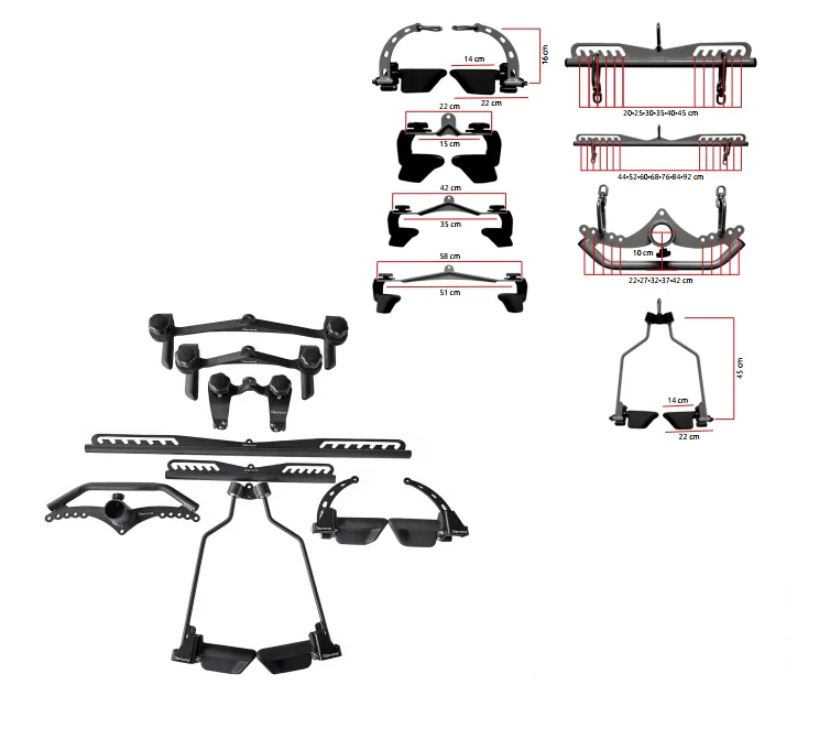 Set Prese Regolabili 8 pz Cod. GRIPSET-ADJ