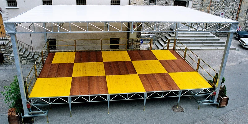 Palco Modulare M.O. per Eventi, Concerti, Feste e Manifestazioni