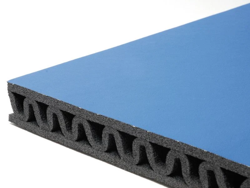 Protezione DeS murale spessore 4 cm - doppio strato+onda Cod: 083-2