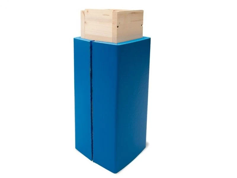 Protezione antitrauma DeS sp. 22 mm Ignifuga cl1 - ideale per colonne e pilastri in palestre,scuole e asili Cod: 084