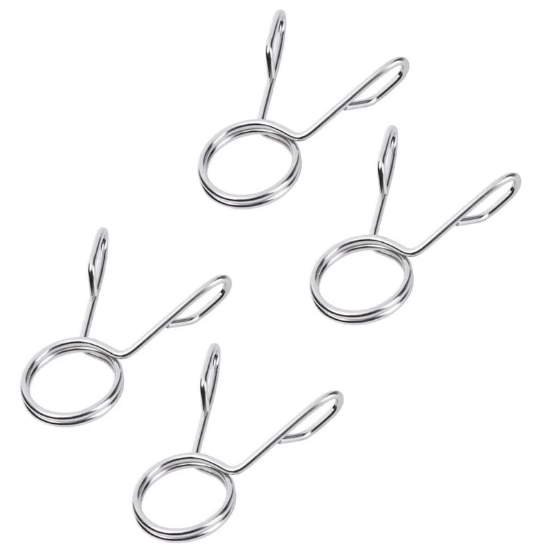 4 Pezzi Ferma Dischi 25mm Chiusure Manubrio