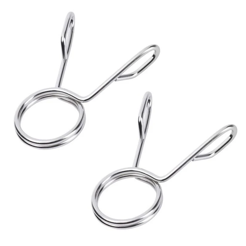 Coppia Clip a Molla 25 mm Collari Morsetti a Molla Serrature per Bilanciere