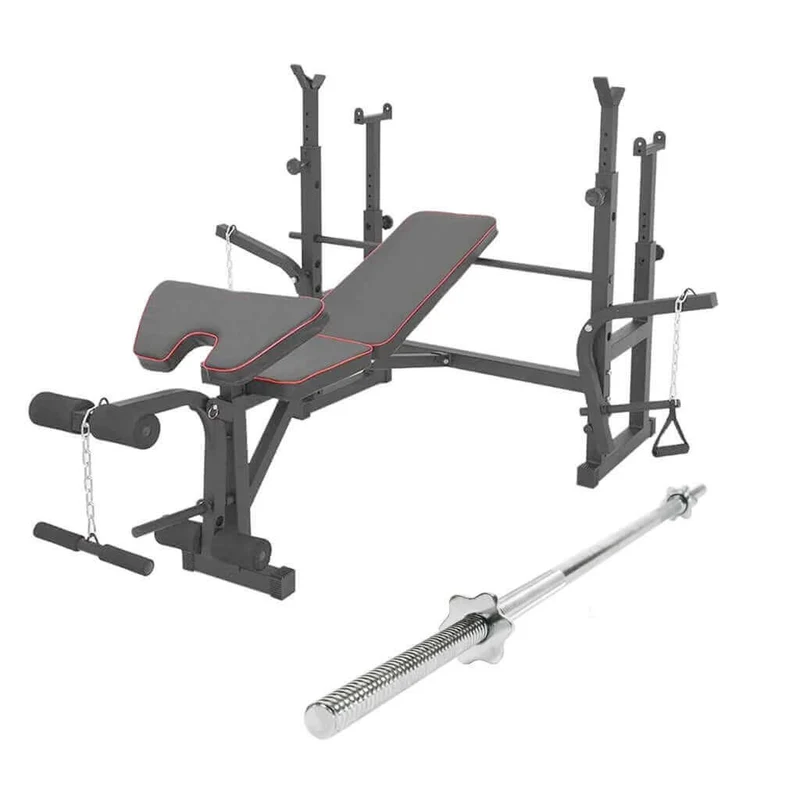 Panca Multifunzione con Bilanciere da 180CM