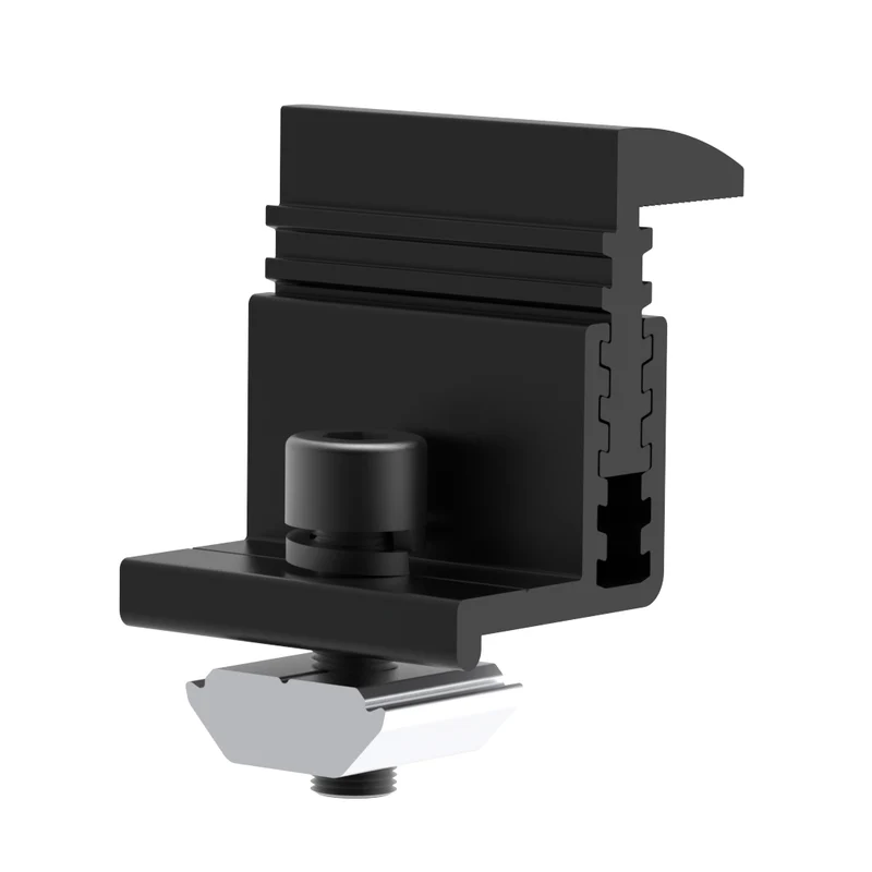 Elios Black Adjustable End Clamp | 30/35mm