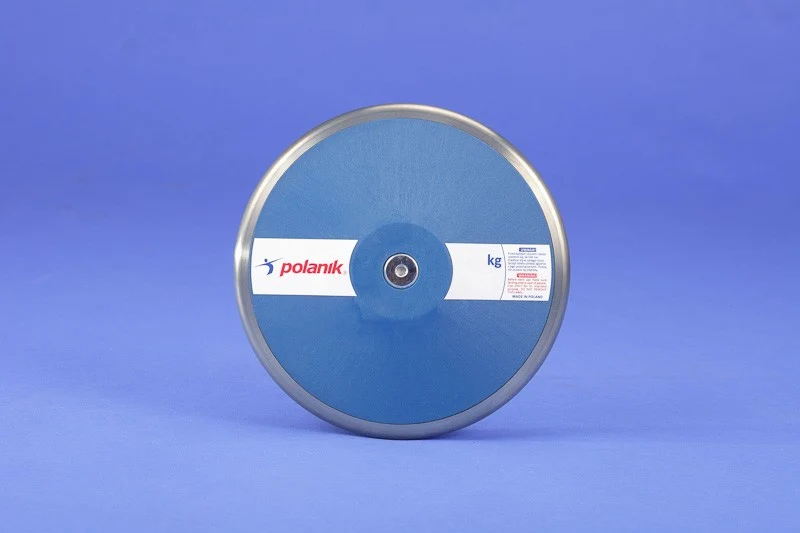 Disco Polanik di nylon bordato acciaio, kg 1,5 omologato WA per competizioni S02322