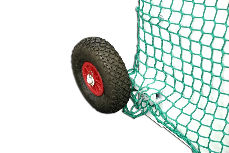 Coppia ruote gommate per trasporto porte hockey su prato S05126