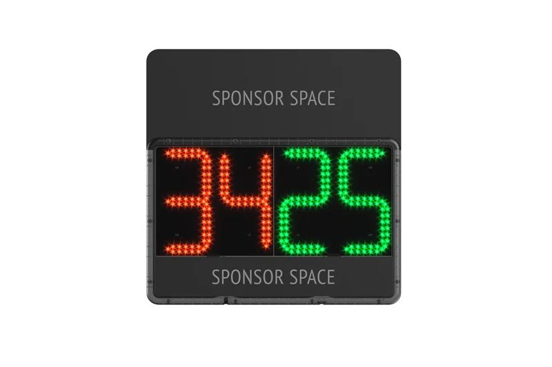 Dispositivo elettronico S04467 completo di pannello sponsor superiore S04471