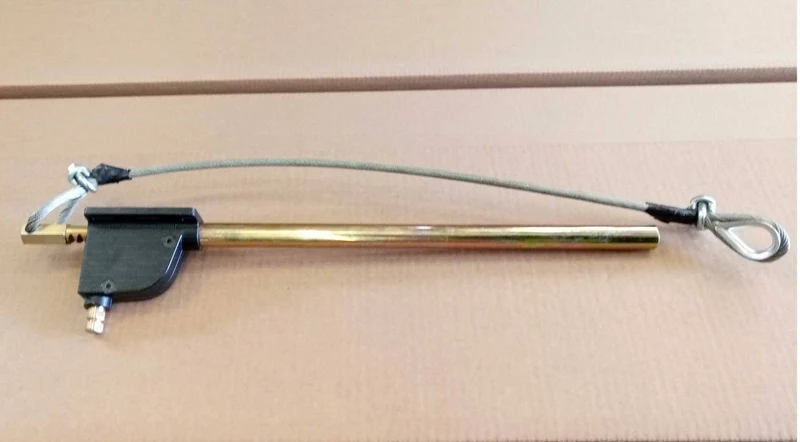 Argano tendirete in ottone di ricambio con anello e cordino in acciaio Art 5402