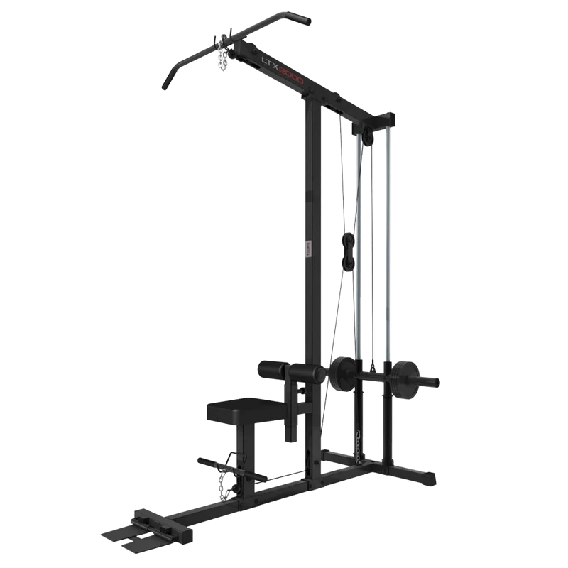 Lat machine con pulley basso a caricamento dischi Cod LTX-2000
