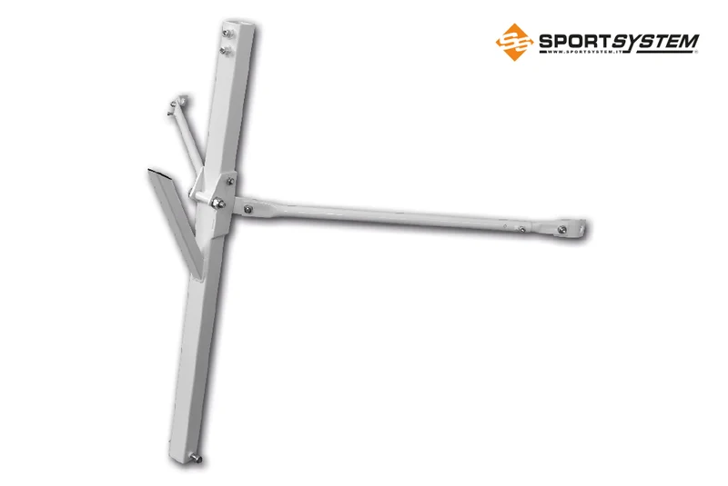 Coppia supporti pieghevoli in acciaio verniciato per indicatori elettronici 24” S04126