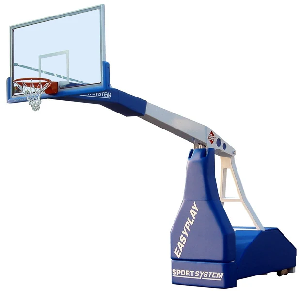 Impianto Easyplay Official mobile su ruote, sbalzo cm 325, omologato FIBA per competizioni di 1° livello S04110
