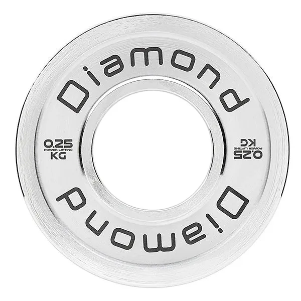 DISCO OLIMPICO IN ACCIAIO POWERLIFTING foro Ø 50 mm DAPL