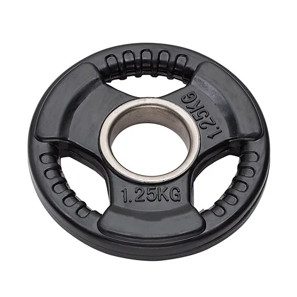 Disco Ghisa Olimpico DGGD GOMMATO TRI-GRIP DGGD foro 50 mm