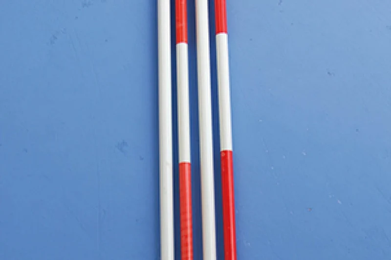 Coppia antenne in vetroresina pezzo unico P-16