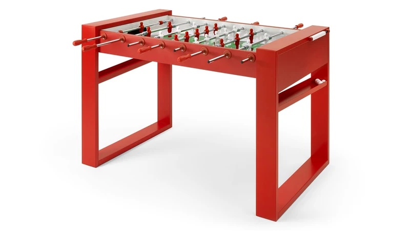 Calcio Balilla Fas Tour 65 Aste Rientranti Rosso