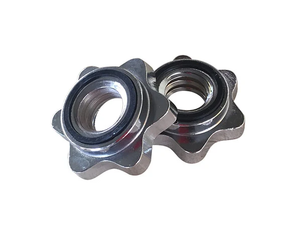 Coppia di fermadischi a vite Ø 25 mm JK Fitness Cod FV