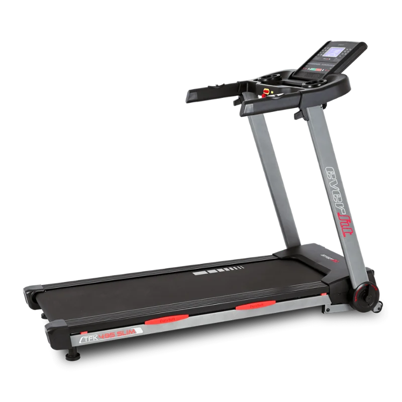Tapis roulant TFK-495-Slim HRC Ultracompatto Salvaspazio Inclinazione Elettrica Everfit