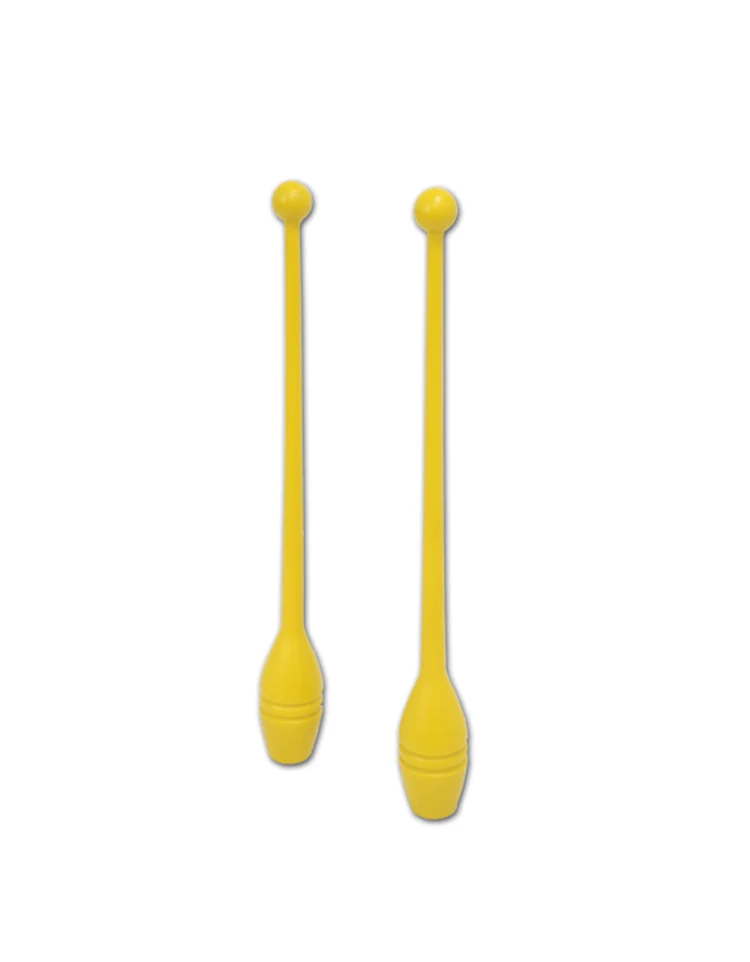 Coppia clave di nylon per ginnastica ritmica secondo norme FIG S01220