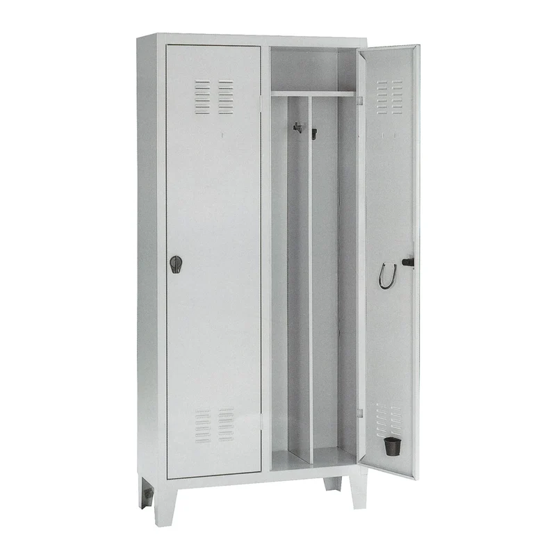 Armadio spogliatoio metallico 2 ante pulito-sporco Art 6541PS