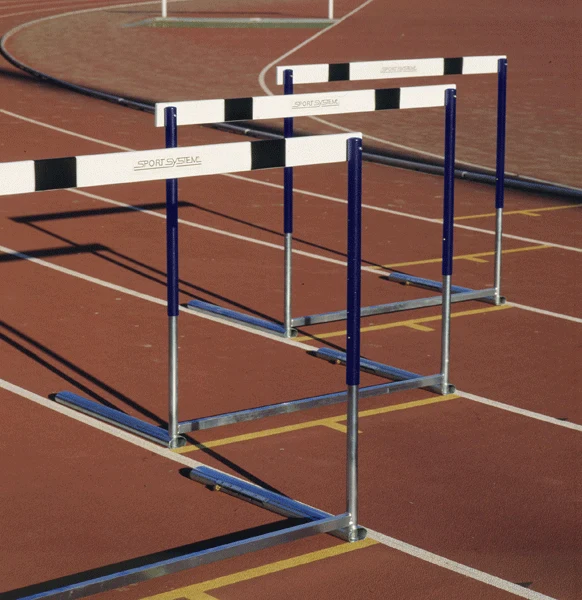 Ostacolo olimpionico per competizioni, in acciaio con contrappesi, altezza regolabile cm 76,2/84/91,4/100/106,7 Art. S02068