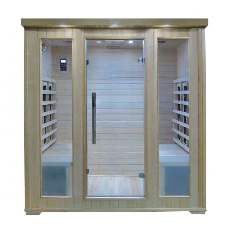 SAUNA AD INFRAROSSI Rettangolare PWE 4 PERSONE PR-B04