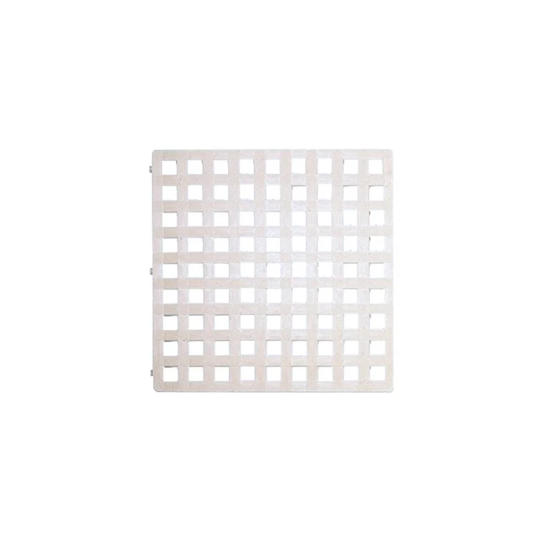 PEDANE DOCCIA POGGIAPIEDI PVC CM 50x50 IMBALLO 10 PZ MOD MART color Bianco neutro alimentare