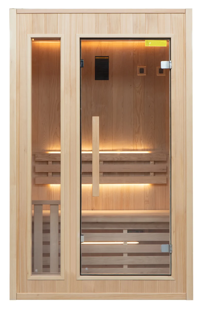 Sauna A Vapore ZEN - 2 posti Pacchetto completo - 3,5kW Cod. SN-ZEN2PK