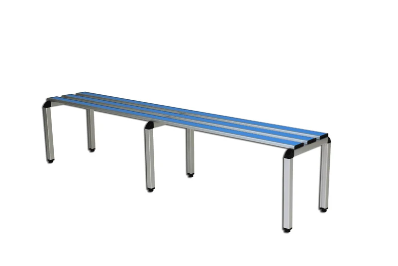 Panchina 1 mt Seduta Semplice Struttura Alluminio Anodizzato Art S07354