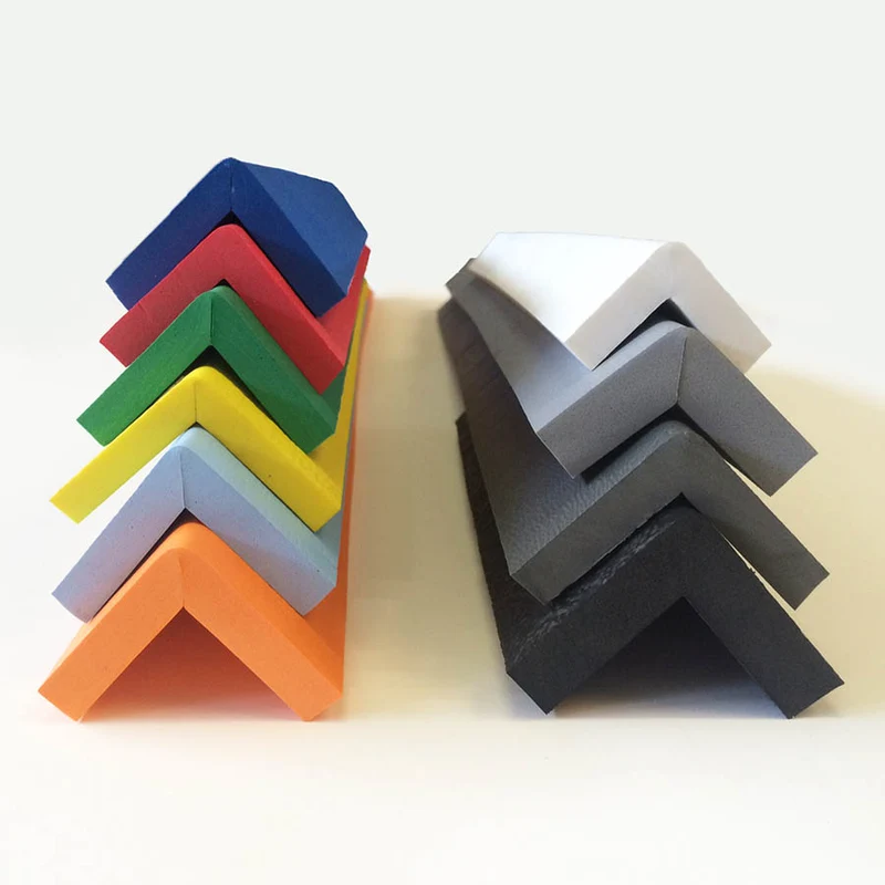 Protezioni Angolari Polymat 10+10x1 Cm Protezione dagli urti contro spigoli bordi Pali e Colonne